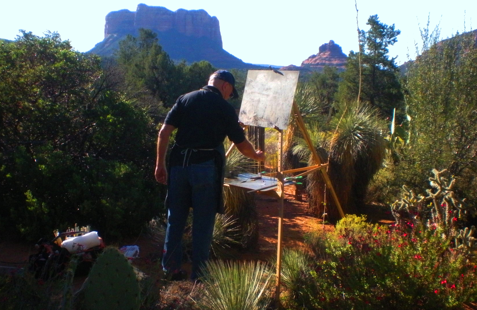 Sedona Plein Air: Out of Thin Air