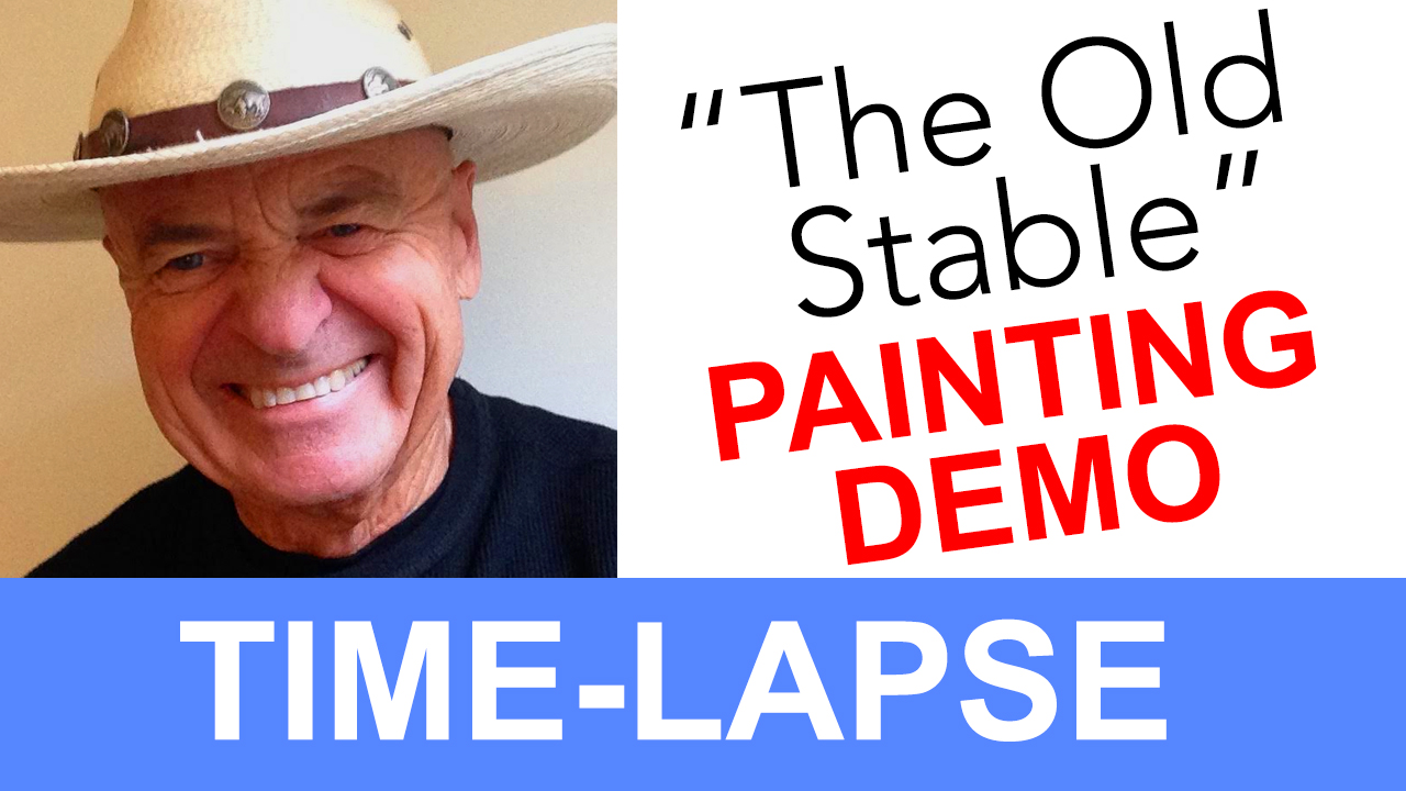 Plein Air Painting Time-lapse Demo Art